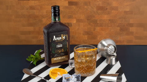 Cocktail con amaro Amarè